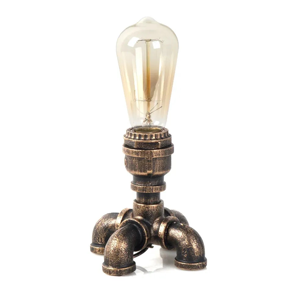 Edison Steampunk Pipe Lamp