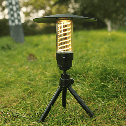 Edison Flashlight -  Portable Camping Helix Lighting - Shadetone Lights