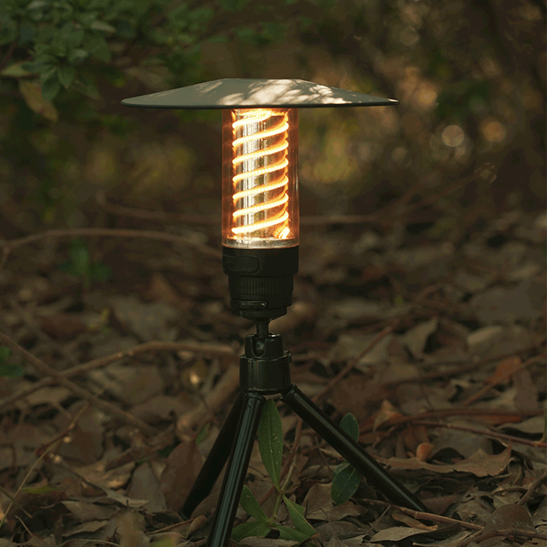 Edison Flashlight -  Portable Camping Helix Lighting - Shadetone Lights