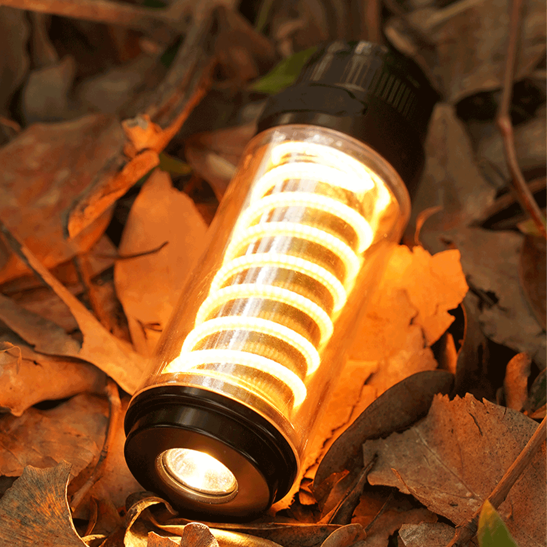 Edison Flashlight -  Portable Camping Helix Lighting - Shadetone Lights