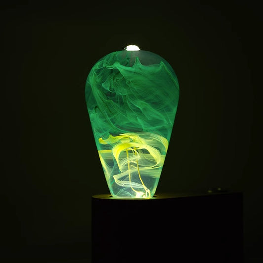 Forests-Fluid Art Resin Bulb Light - Shadetone Lights