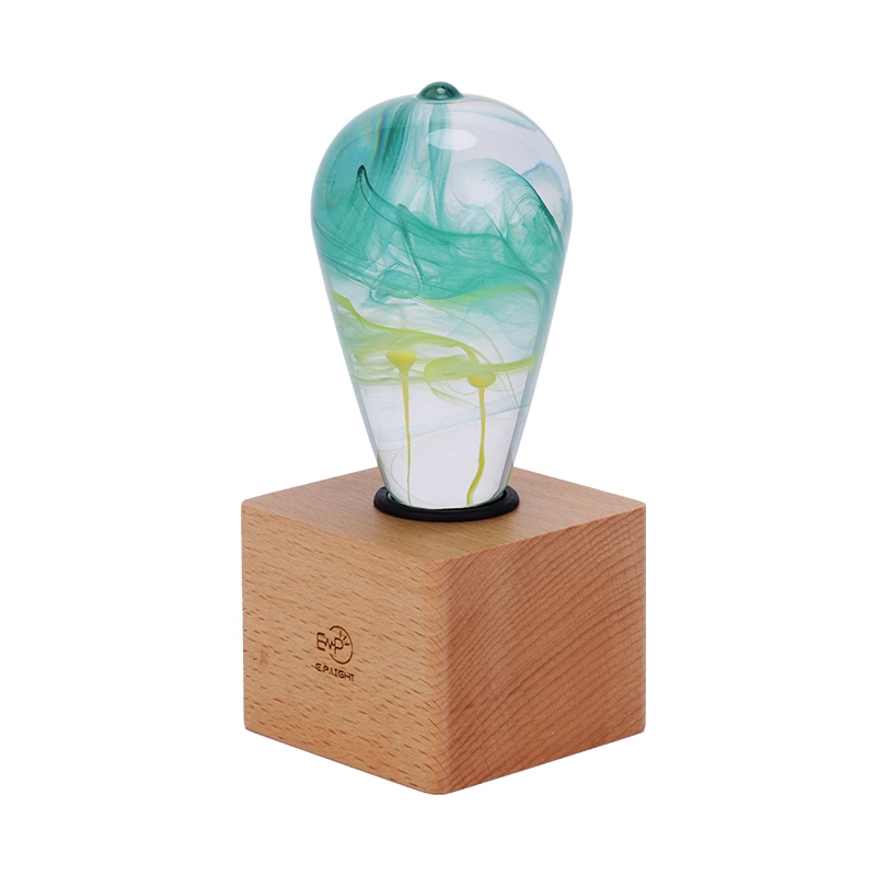 Forests-Fluid Art Resin Bulb Light - Shadetone Lights