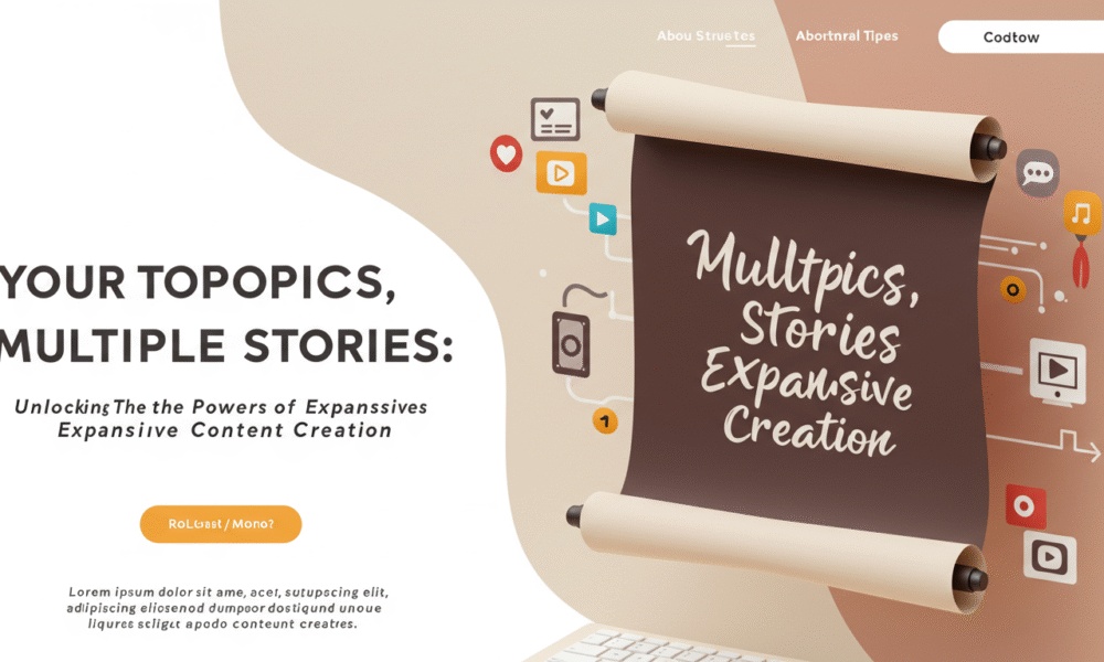 your topics multiple stories