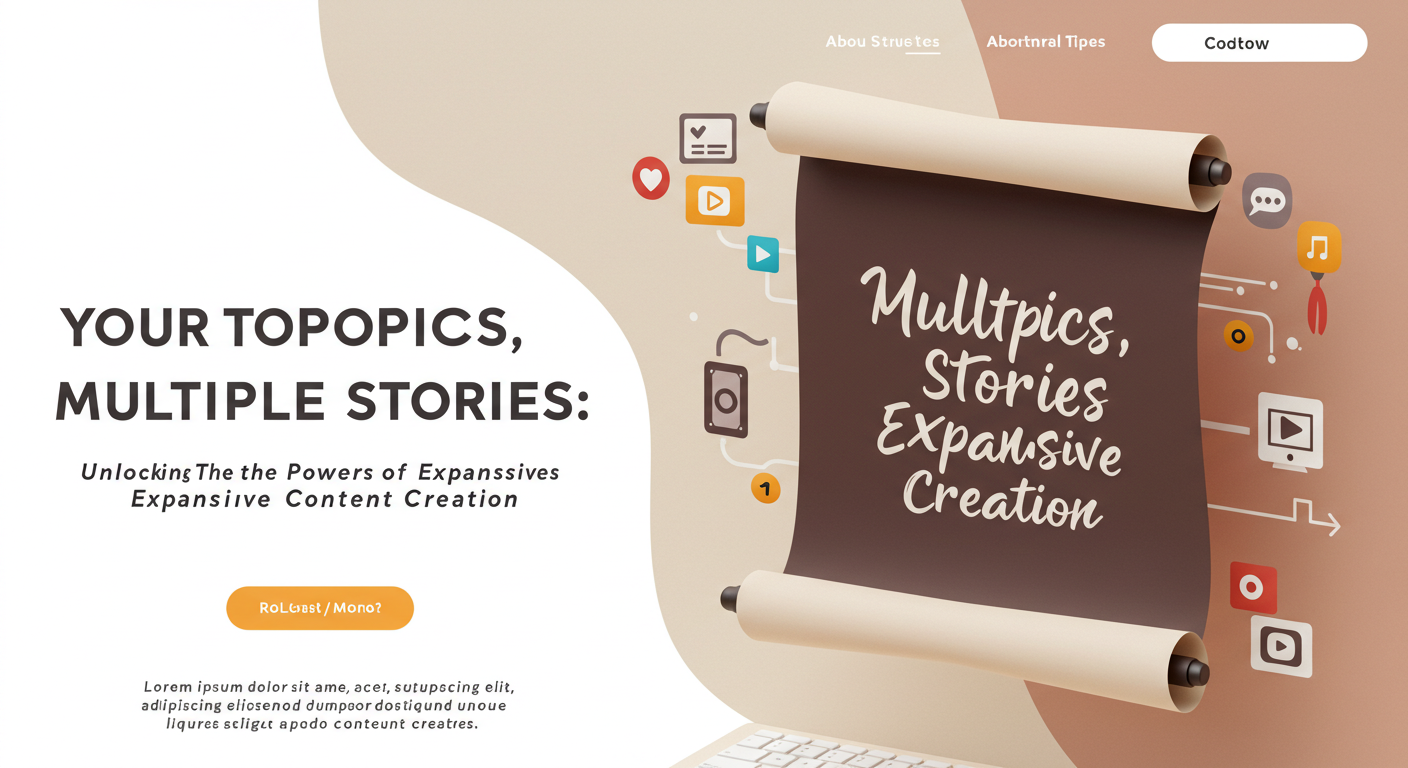 your topics multiple stories