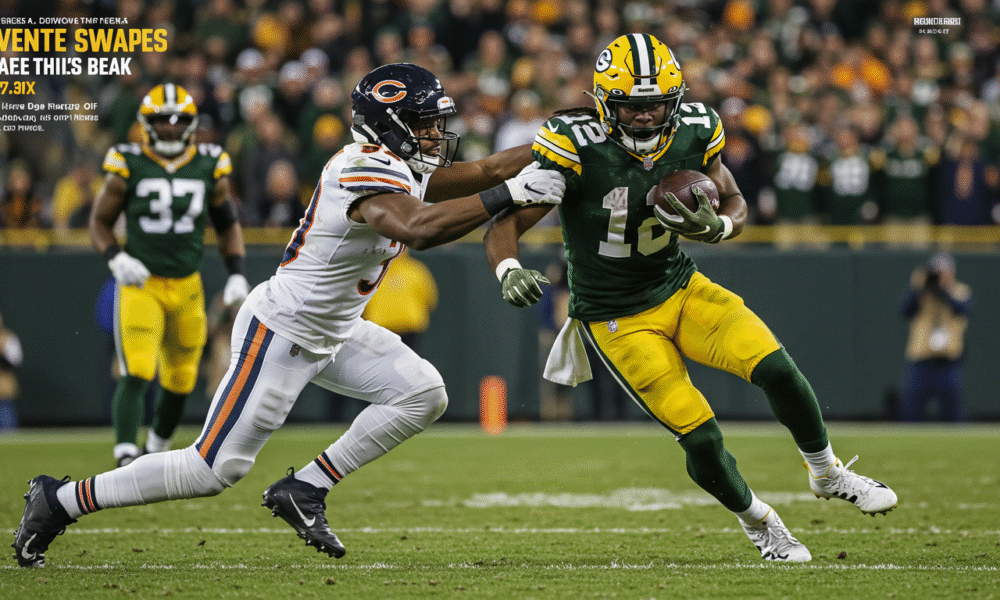 davante adams takes a swipe at the bears.