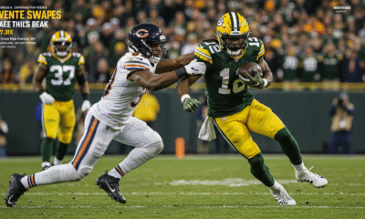 davante adams takes a swipe at the bears.