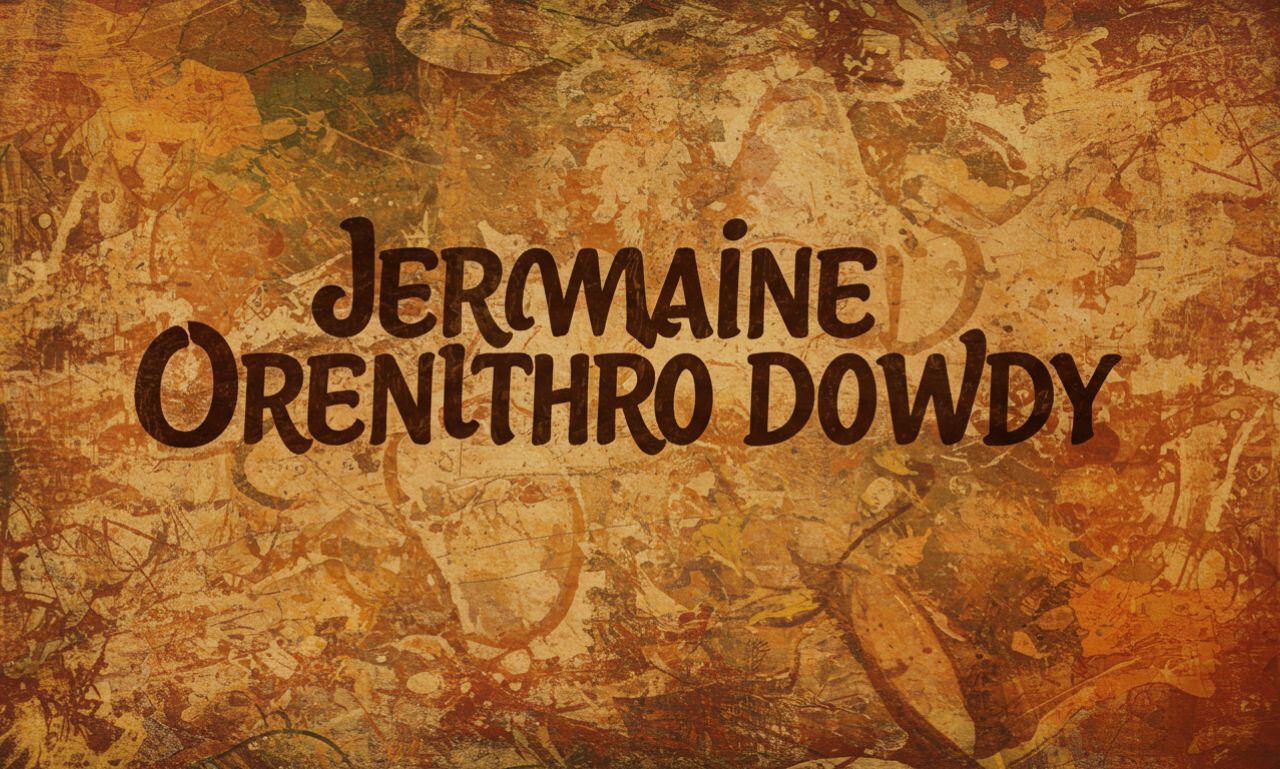 Jermaine Orenthro Dowdy