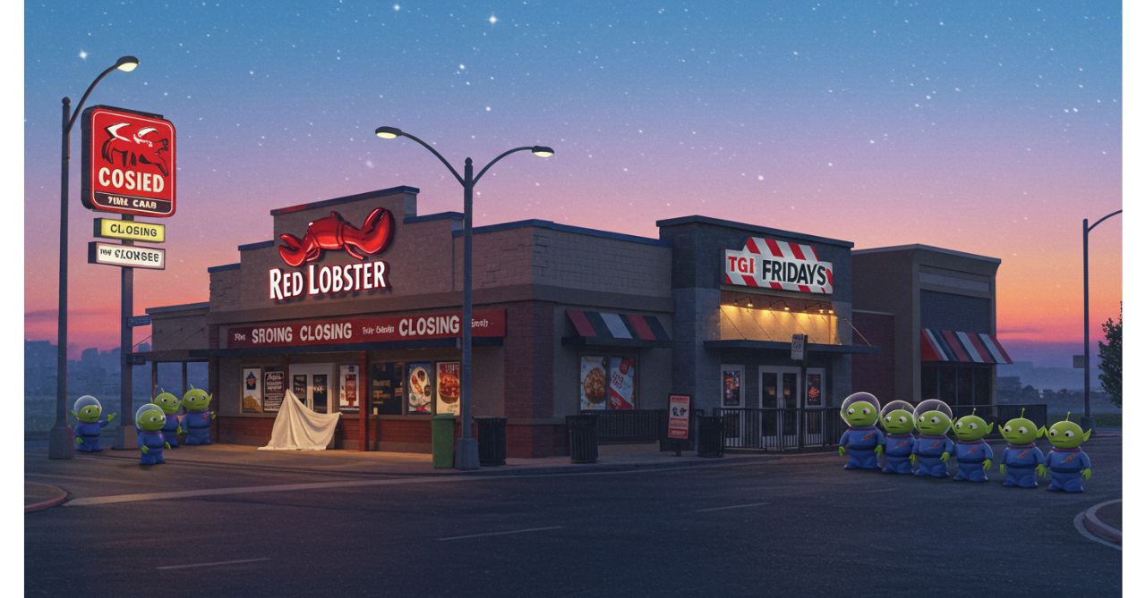 Red Lobster and TGI Fridays closing